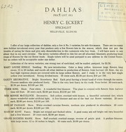 Cover of: Dahlias price list: 1921