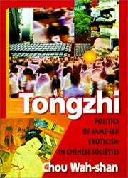 Cover of: Tongzhi by Wah-Shan Chou, Wah-Shan Chou