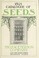 Cover of: Catalogue of seeds