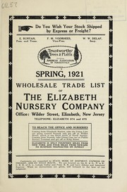Cover of: Spring 1921 wholesale trade list