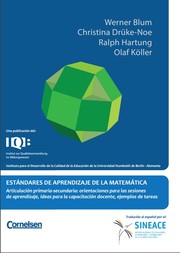 Cover of: Estándares de aprendizaje de la matemática: articulación primaria-secundaria: orientaciones para las sesiones de aprendizaje, ideas para la capacitación docente, ejemplos de tareas by 