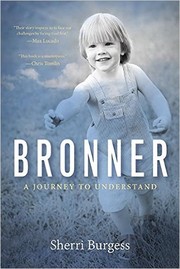 Cover of: Bronner: A Journey to Understand | 