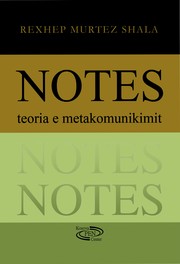 NOTES teoria e metakomunikimit by Rexhep Murtez Shala