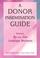 Cover of: A Donor Insemination Guide