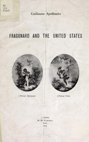 Fragonard and the United States by Guillaume Apollinaire