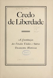 Cover of: Credo de liberdade by United States