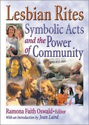 Cover of: Lesbian Rites: Symbolic Acts and the Power of Community