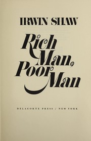 Cover of: Rich man, poor man