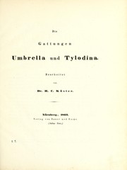 Die Gattungen Umbrella und Tylodina by H. C. Küster