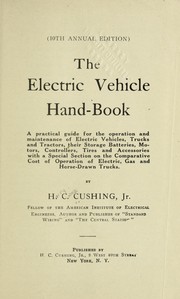 Cover of: The electric vehicle hand-book