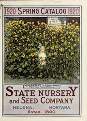 Cover of: Spring catalog by State Nursery & Seed Company