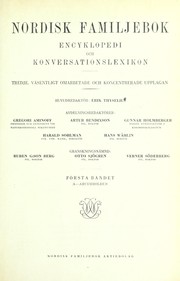 Cover of: Nordisk familjebok: encyklopedi och konversationslexikon