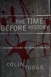 Cover of: The time before history | Colin Tudge