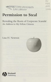 Cover of: Permission to steal by Newton, Lisa H