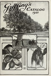 Cover of: Griffing's catalog 1921