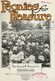 Cover of: Peonies for pleasure
