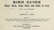 Cover of: Bird guide ... by Chester A. Reed, Chester A. Reed