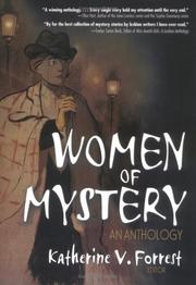 Cover of: Women of mystery by Katherine V. Forrest