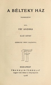Cover of: Magyar regényirók képes kiadása