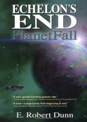 Cover of: Echelon's end by E. Robert Dunn