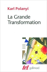 Cover of: La grande transformation by 