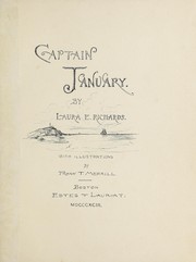 Cover of: Captain January by Laura Elizabeth Howe Richards, Laura Richards, Laura Elizabeth Howe Richards