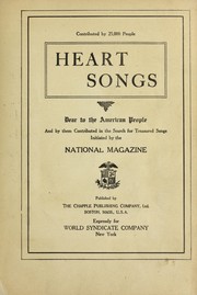 Cover of: Heart songs dear to the American people