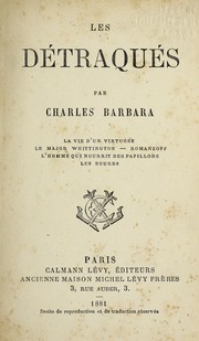 Cover of: Les De traque s.