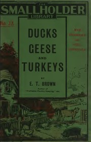 Cover of: Ducks, geese and turkeys