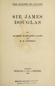 Cover of: Sir James Douglas by Robert Hamilton Coats