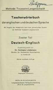 Cover of: A pocket-dictionary of the English and German languages