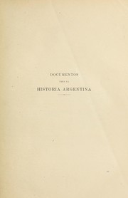 Cover of: Correspondencias generales de la provincia de Buenos Aires relativas a relaciones exteriores (1820-1824) by Buenos Aires (Argentina : Province)
