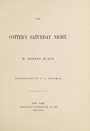 Cover of: The cotter's Saturday night.