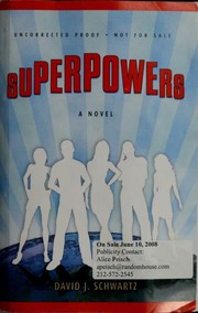 Cover of: Superpowers by David J. Schwartz