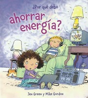 Cover of: ¿Por qué debo ahorrar energía? by 