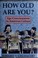Cover of: How old are you?