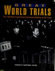 Cover of: Great world trials by Edward W. Knappman, editor.