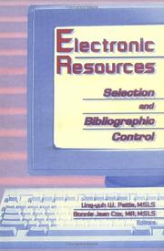 Electronic resources by Ling Yuh W Pattie