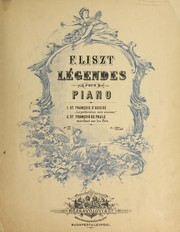 Cover of: Legendes pour piano