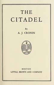 Cover of: The citadel by A. J. Cronin