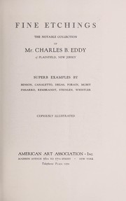 Cover of: Fine etchings