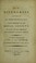 Cover of: Six discourses, delivered by Sir John Pringle ... when President of the Royal Society; on occasion of six annual assignments of Sir Godfrey Copley's Medal. To which is prefixed the life of the author