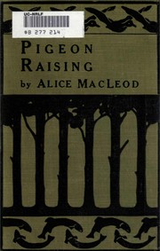 Cover of: Pigeon raising