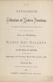 Cover of: Collection of modern paintings by Somerville Art Gallery
