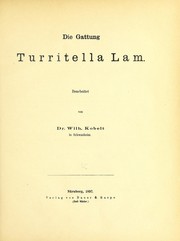 Cover of: Die Gattung Turritella Lam