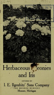 Cover of: Herbaceous peonies and iris
