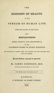 Cover of: The economy of health by James Johnson M.D.