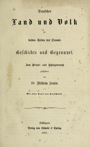 Deutsches Land und Volk zu beiden Seiten des Oceans by Wilhelm Hermann Jensen