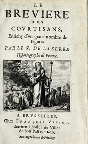 Cover of: Le breuiere des courtisans: enrichy d'vn grand nombre de figures