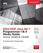 Cover of: OCA/OCP Java SE 7